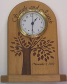 Offering custom engraved mantle clocks.  We personalize each clock with art work, clip art, or even pictures.  Our clocks make unique gifts for grandparents, employees, and clients.