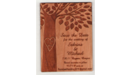 Wood Save the Date