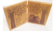Engraved Wedding Pictures