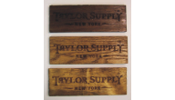 Recycled Blue Pine Wood & Rustic Engraved Signs