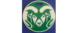 CSU-LUGGAGE RAM - Colorado State Ram Luggage Tags