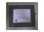 GREEN-DIPLOMA FRAME - Custom Diploma Frame (CSU Example)