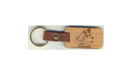 Offering custom wooden key fobs.  Personalized skier specialty key chains and key fobs make unique promotional products and favors for special occasions.