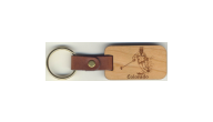 Offering custom skiing wooden key fobs.  Personalized specialty key chains and key fobs make unique promotional products and favors for special occasions.