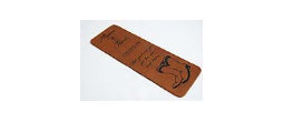 LEATHER-BOOKMARK - Leather Book Mark 6" x 2"  