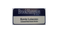 Offering Archon Group name tags.  Beautiful Silver name tag with the Archon logo in Teal with the name printed in black.