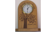 Offering custom engraved mantle clocks.  We personalize each clock with art work, clip art, or even pictures.  Our clocks make unique gifts for grandparents, employees, and clients.