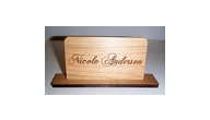 PLACECARD-CHERRY - Personalized Wood Engraved Place Cards