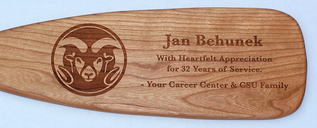 Engraved Canoe Paddle Custom Canoe Paddles